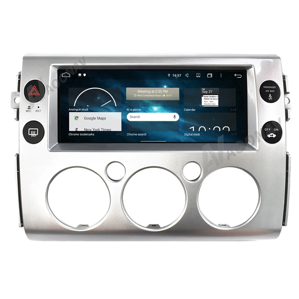 

Car Radio Audio Stereo Gps Navigation For Toyota Land Cruiser Fj 2007-2017 Car Navigator Multimedia Player Support Android