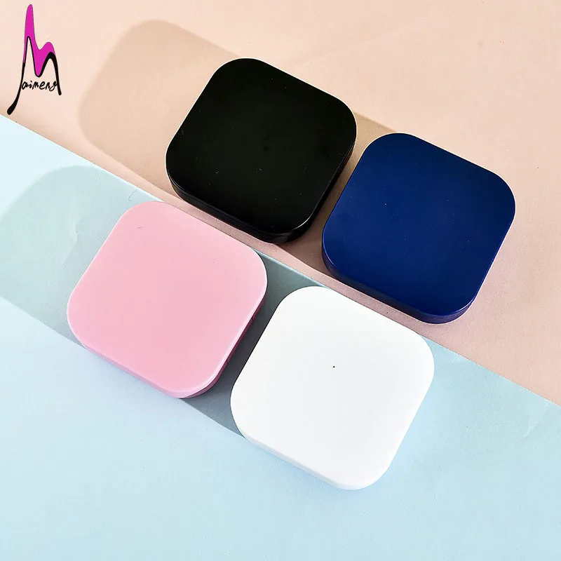 

New hot sale DIY glossy customizable contact lens case companion box contact lens cases bulk contact lens box, Customized