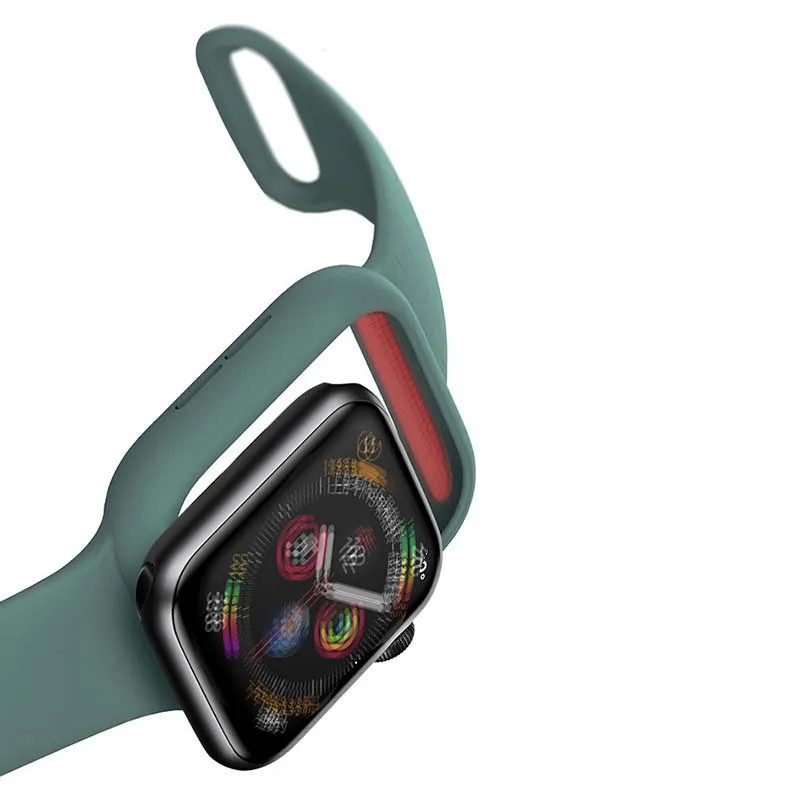 

Integrated Watch Band Protector Cover for Apple Watch All Series