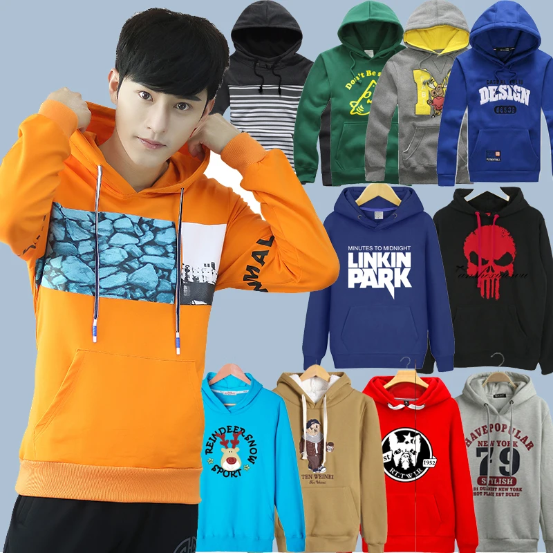 

Mix style mix color fashion men's hoodie stock for wholesale