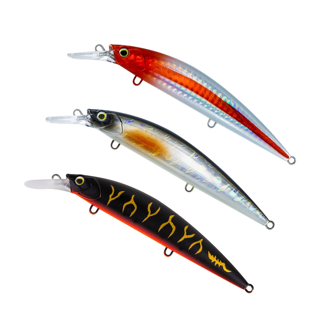 

HONOREAL In stock 110mm 37g sinking hard minnow lures