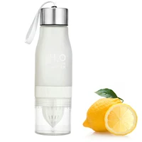 

BPA Free Flip Top Leak Proof Fruit Infuser Sport Water Bottles Squeeze Stainless Steel Water Bottle