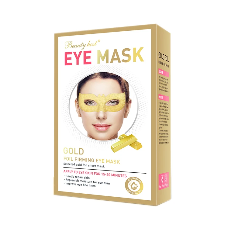 

Wholesale Hot Sale Eye Mask 24k Golden Collagen For Skin Care Dark Circles Remove Anti-aging Anti-wrinkle Gold Eye Sheet Mask