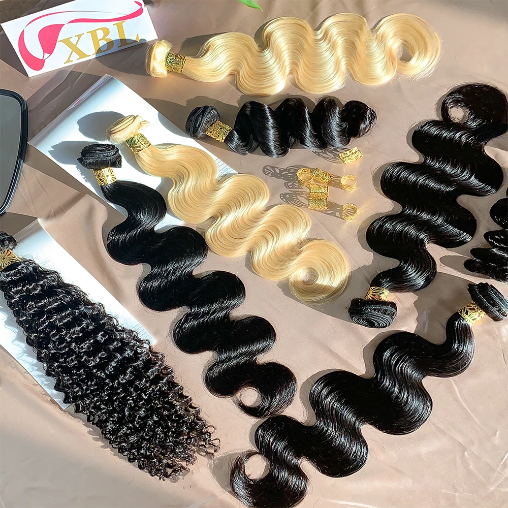 

XBL 24 Years Factory Wholesale Drop Shipping Cuticle Aligned Virgin Hair Vendor,100% Virgin Remy Natural Human Hair Extension, Natural black