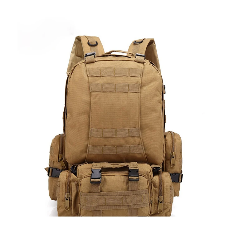 

Tactical backpack Military outdoor detachable Oxford detachable pocket multifunctional waterproof bag, Customized color