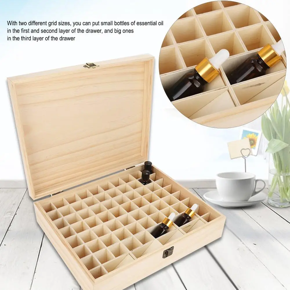 
Eco Luxury Essential Oil Wooden Gift Box 