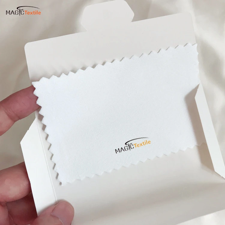 

Chemicals Treated Paper Envelope Anti Tarnish Jewelry Cloth, Silver Jewellery Cleaner Polish Cloth, Customized