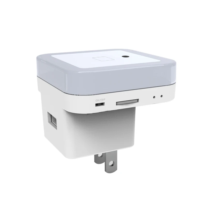 

Exclusive All Day Care Home Security IPC800 Wifi Hidden Mini IP Night Vision Night Light Camera