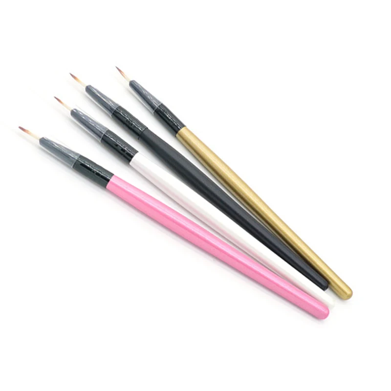 

Best Quality Private Label Colorful Thin Tip Brush For Liner, Different color