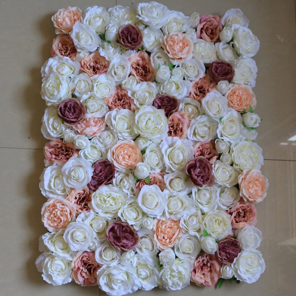 

Fashion wedding hydrangea rose artificial flowers wall decoration for party stage backdrop decorative flores wholesale, Multiple colour