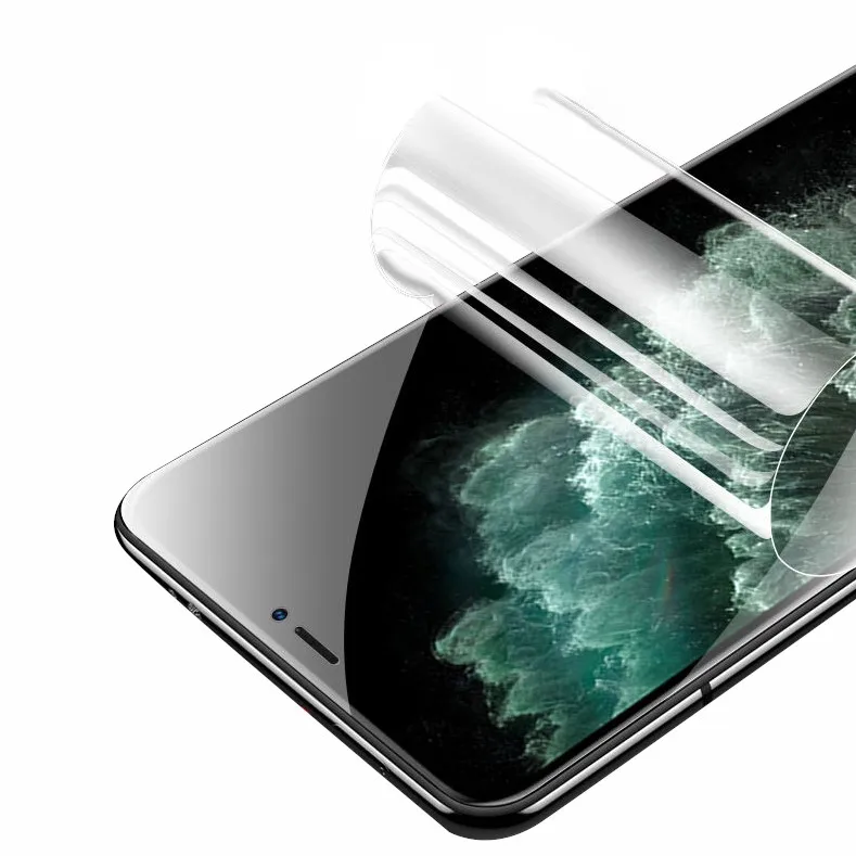 

TPU Anti-blue light ultra-thin hydrogel HD CLEAR screen protector For iphone 12ProMax