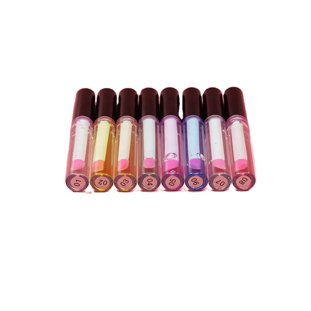 

Free Shipping Lip Plumping Liquid Gloss Plump Moisturizing Moisturizer Private Label 8-color Lipgloss Beauty Custom Bulk Makeup