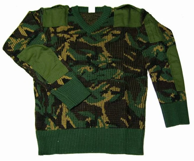 Hbs22 Military Camouflage Sweater Army 