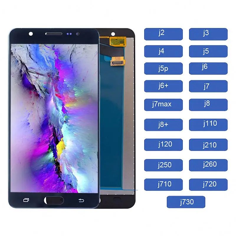

Replacement Lcd For Samsung Galaxy J7 Max Lcd Touch Screen Display, Black/gold