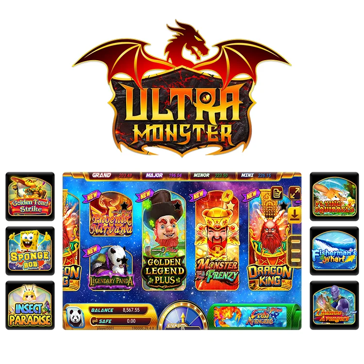 

High Definition Newest Hot Sale Ultra Monster Fish Hunter Online Game Play Mobile Online Fishing Game App, Customize