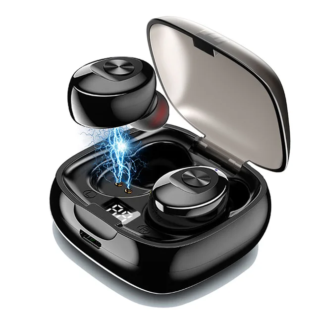 

2021 hot mini stereo XG-8 tws sports wireless Led display earphone noise cancelling auricolari wireless earbuds