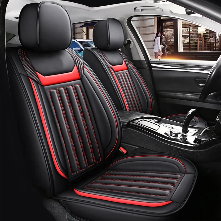 

Hot Pu Leather Car Seats Covers for Toyota Honda Universal Car Seat Cover Full Set Seat Covers for Car Automobile Seat Covers