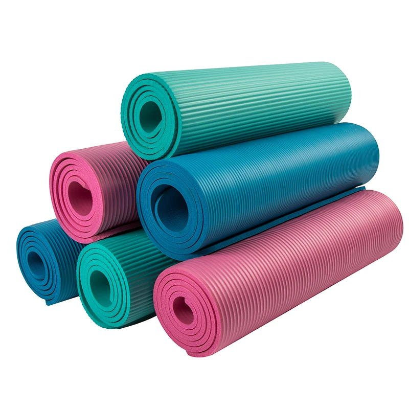 

Non Slip Eco Friendly 8mm Thickness Extra Large Custom Exercise Fitness NBR Yoga Mat