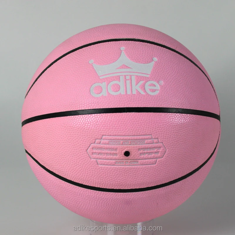 

adike Hot Sales customized logo brand official match rubber basketball healthygame glow ball, Custom personality color