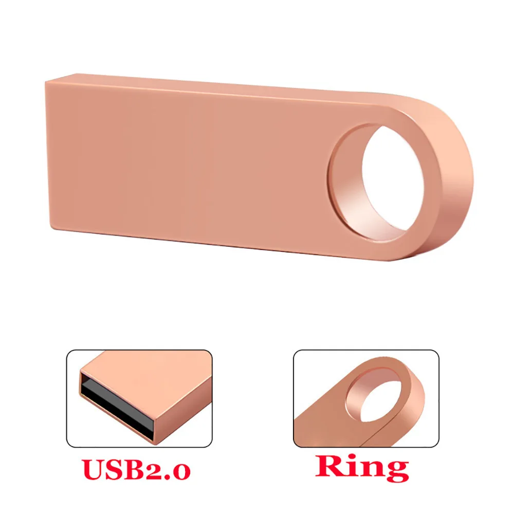 Custom logo USB Flash Drive DTSE9 usb 2.0 flash 64GB high speed pen drive 8GB 16GB 32GB 128GB Metal USB stick 3.0 Pendrive - ANKUX.COM