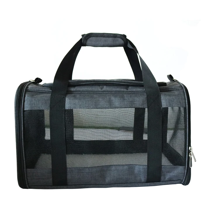 

Portable cat hand bag folding pet one-shoulder bag breathable outdoor carrier dog bag