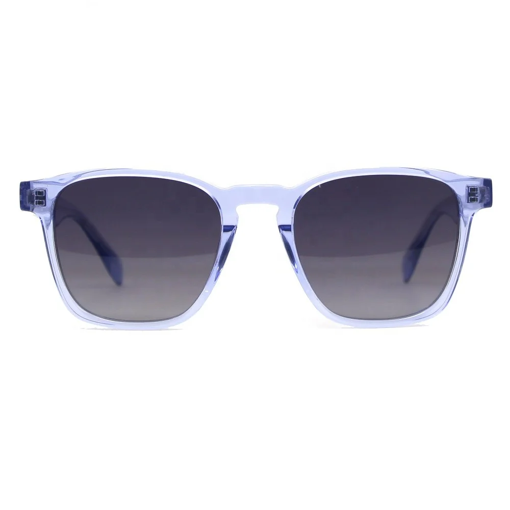 

95231 Trendy Colorful Polarized Acetate Big Square Retro Sunglasses