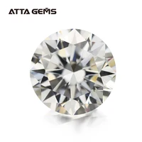

DEF Grade VVS Super White Round Brilliant Cut Diamond Substitute Loose Moissanite Gemstone