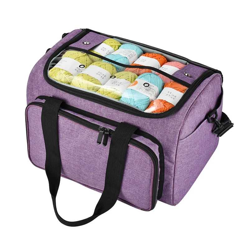 

Sewing Supplies Yarn Storage Bag Organizer Crochet Knitting Accessory Bag For Yarn Storage