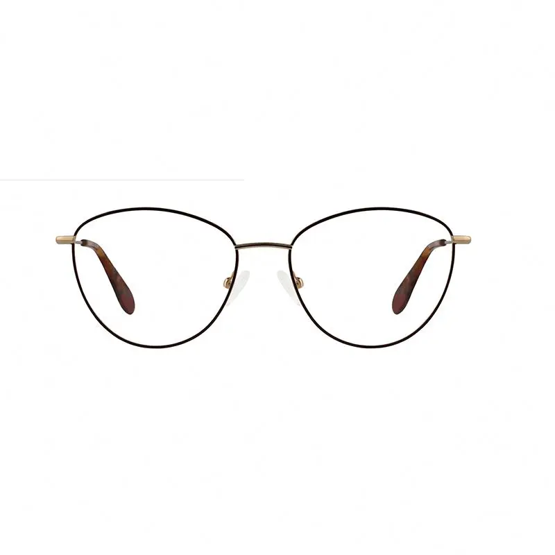 

2022 New Arrival Spectacle Metal Frames Optical Glasses Fashion Women Eyeglasses Frames River Optical