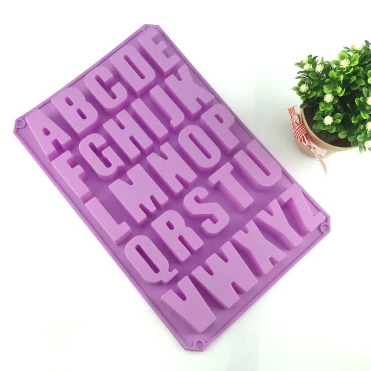 

Hot selling food grade kitchen cooking bakeware alphabet cake stamp tool