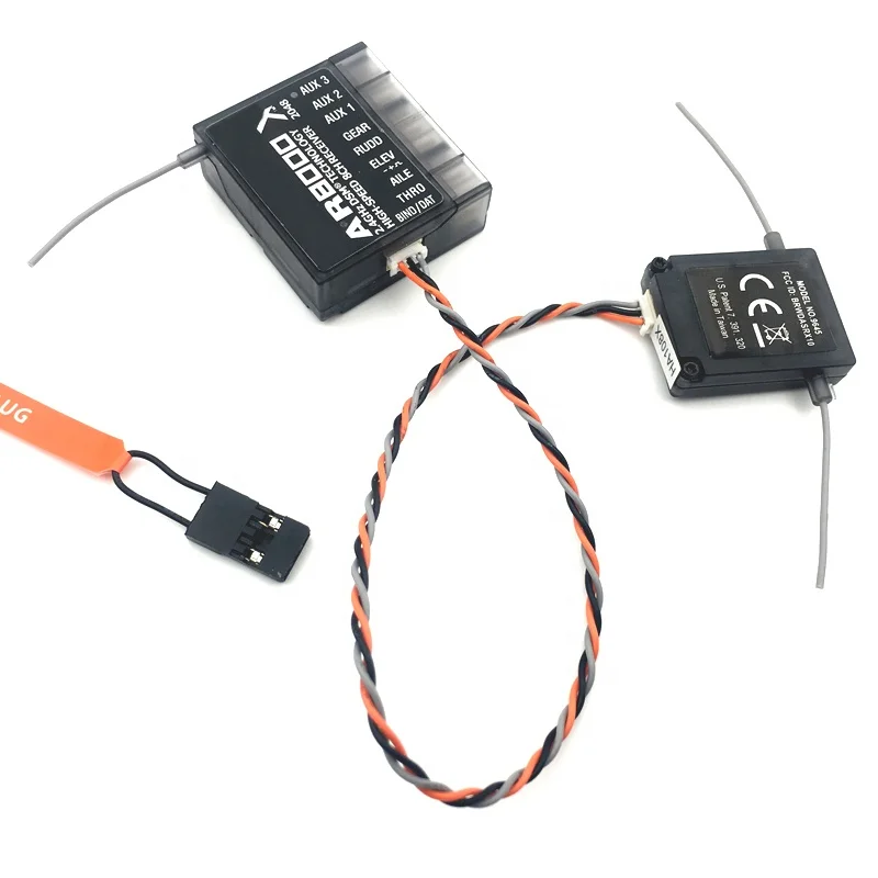 

AR8000 8CH DSMX Receiver with Satellite for Spektrum DX8 DX9 Quadcopters Helicopters RC Receiver SPMAR8000 Dropshipping