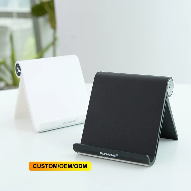 

Free Shipping 1 Sample OK FLOVEME Table Adjustable Cell Phone Holder Stand ABS Desk Mobile Phone Holder For Tablet Custom Accept