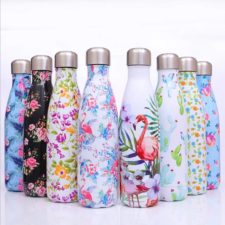 

Simple Cola Shaped Vacuum Insulated Double Wall Thermos Flask Stainless Steel Water Bottle, Customized color