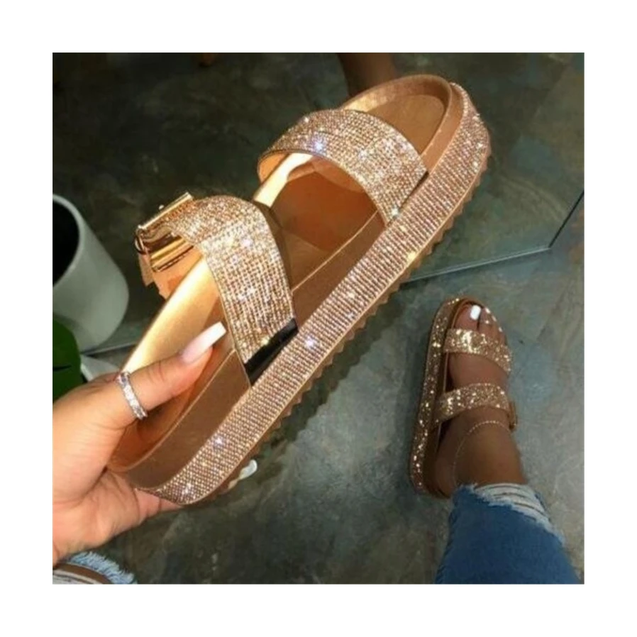 

Various Good Quality Korean Fashion All-match Beach Shoes Female Outdoor Slippers