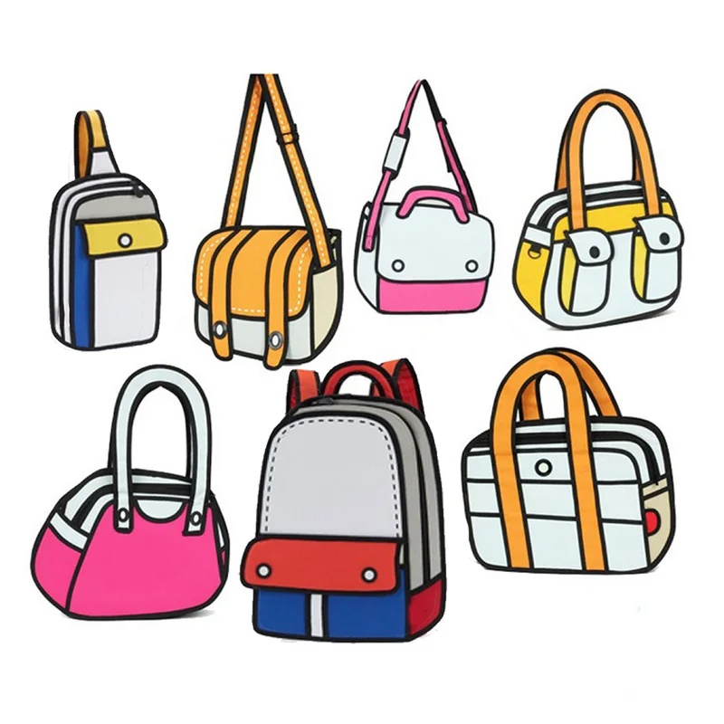 

OXGIFT Wholesale 3d student kids cartoon backpack school bags