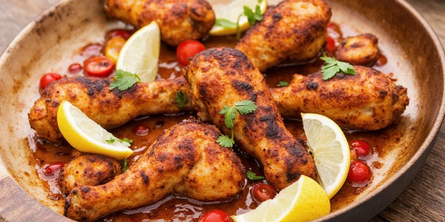 Marinating Chicken in Tandoori Masala