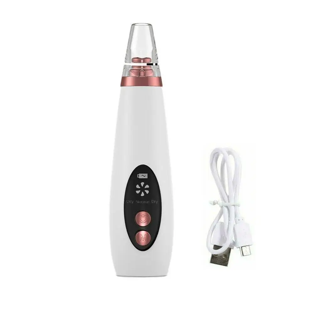 

Factory Direct Sales Trending Hot Beauty Products Electric Facial Pore Cleaner Blackhead Instrument To Remove Blackhead, White+gold