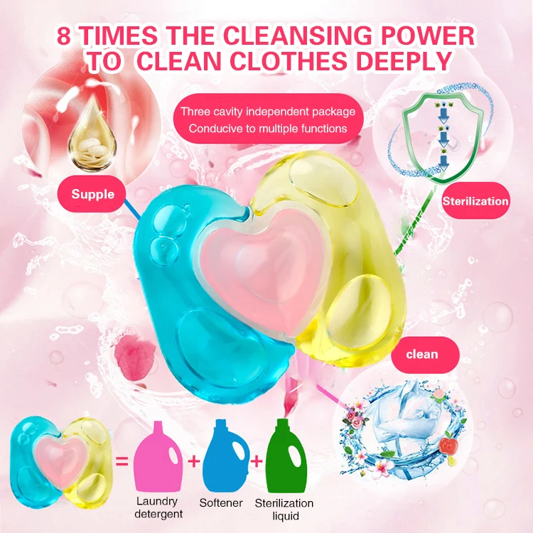 

Factory Laundry Gel Clothes Washing Liquid Fragrant Booster Beads