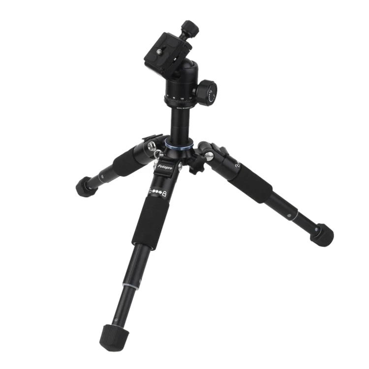 

Hot Sell Fotopro M-5 MINI Adjustable 160mm-470mm 3kg Burden Aluminium Alloy Tripod for Card Machine for DSLR Digital Camera