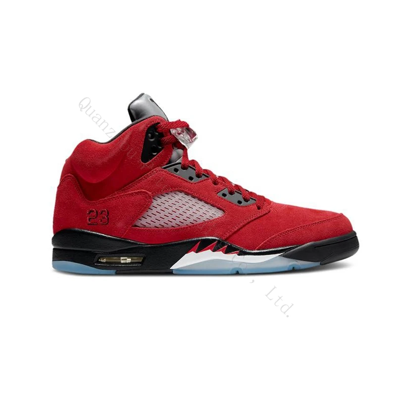 

2021 Best Seller J 5 Retro Raging Bull Red Air Sneakers Sail Fire Reto Zapatos Casual Sneaker Shoes For Men