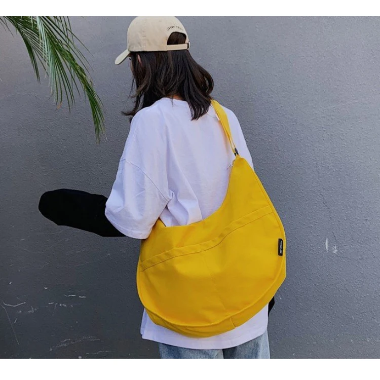 

New arrival crossbody canvas bag trend single shoulder bag Girl's messenger bag