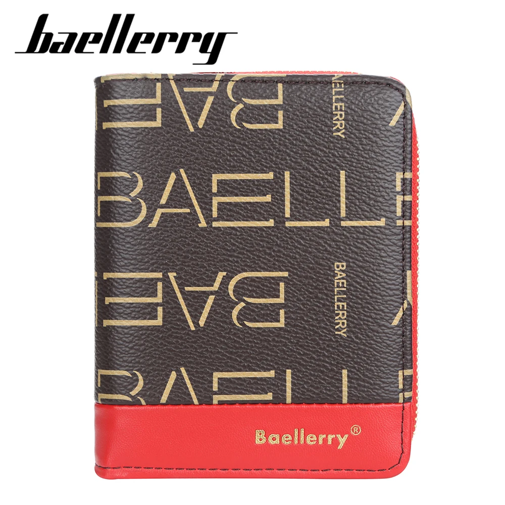 

2021 Brand Baellerry designer women mini wallet luxury women coin purse lady girl wrist band wallet