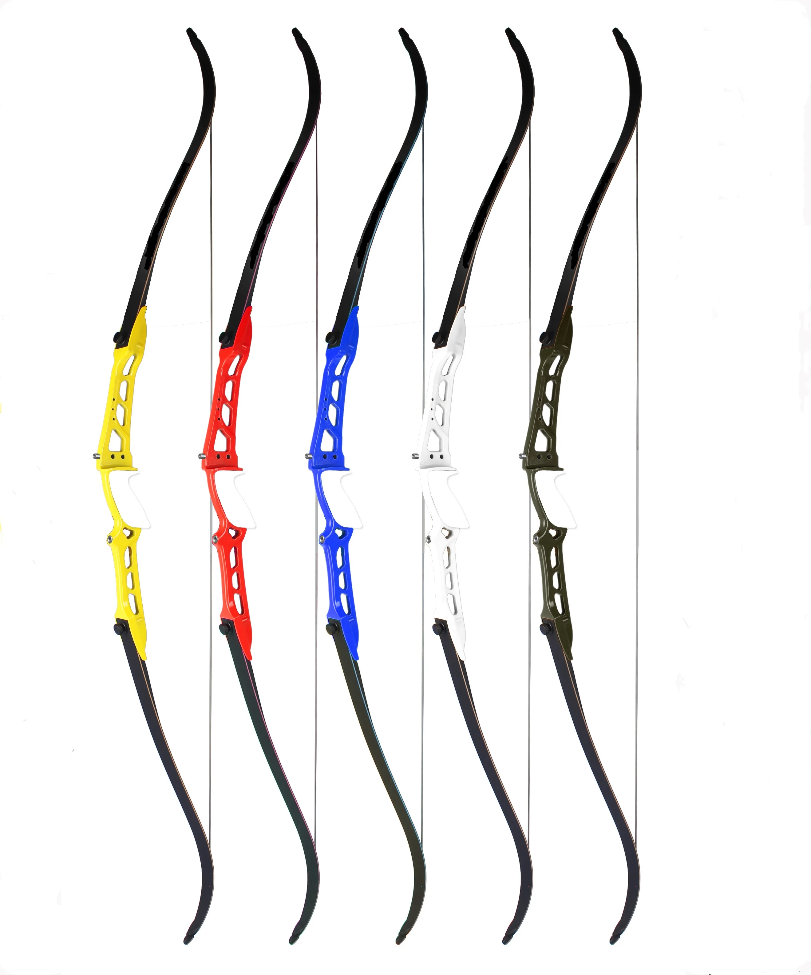 

ZS-F158 Hunting Fishing Competition takedown Recurve Bow for shooting Archery Arrow 18-40lbs Aluminum Riser Laminated Limbs