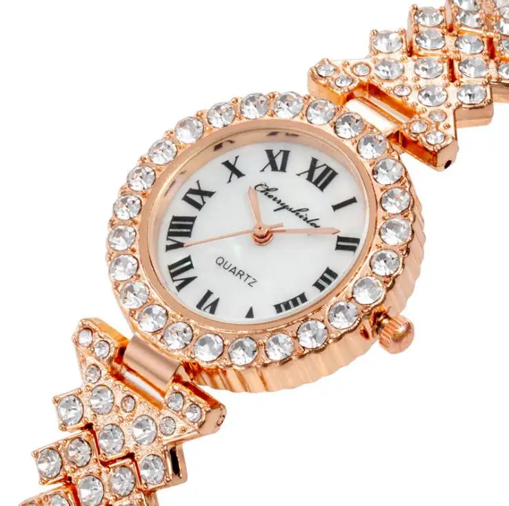 

YT029 Luxury Women Watches Diamond Famous Brand Elegant Dress Quartz Watches Ladies Rhinestone Wristwatch
