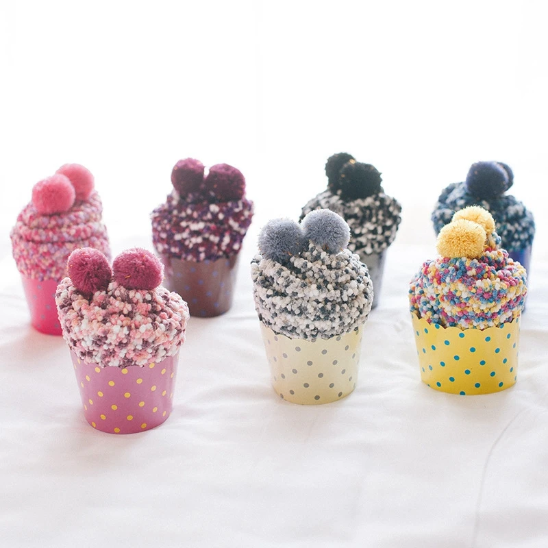 

Christmas Stocking Lady Soft Floor Home Clothing Candy Women Fluffy Socks Warm Winter Cake Socks Xmas stockings of Gifts, As picture