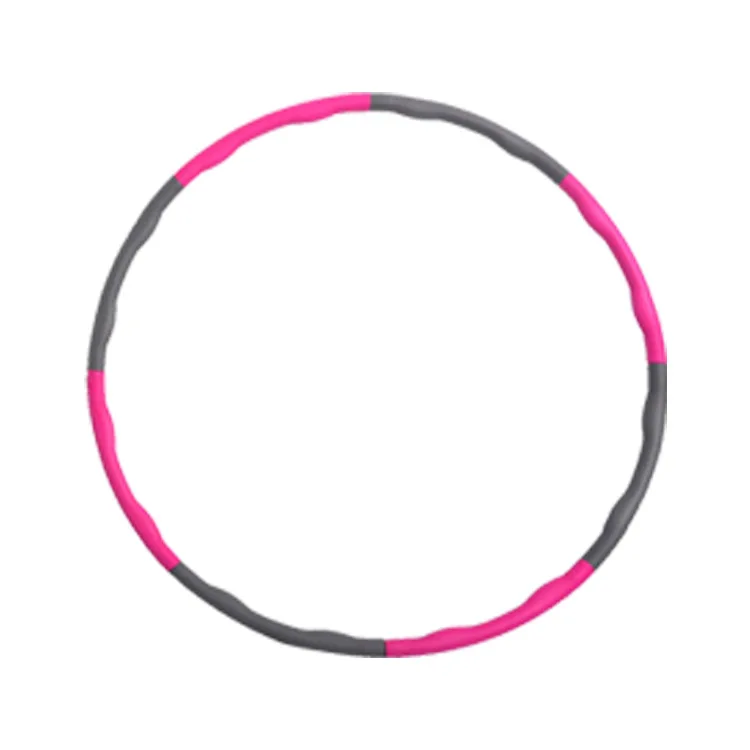 

Removable hoola hoop fitness Foam Hoop Hard Tube Circle Gym hula ring Bodybuilding Workout Fat Loss hoola hoop, Any color is available