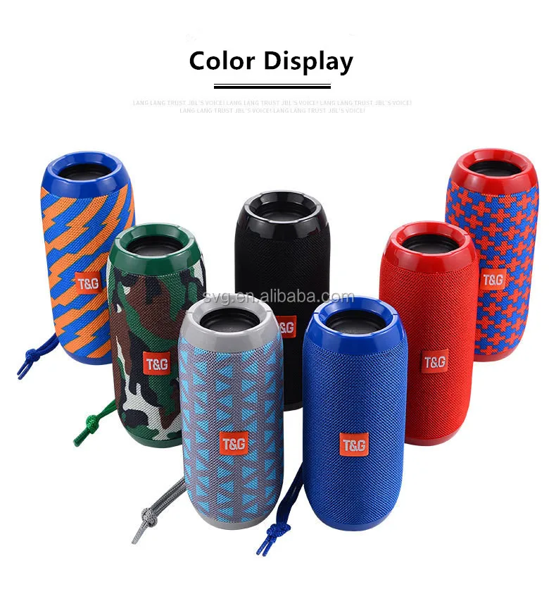 portable blue tooth speaker TG117 wireless speaker noise cancelling handfree loud speakers jb - ANKUX.COM