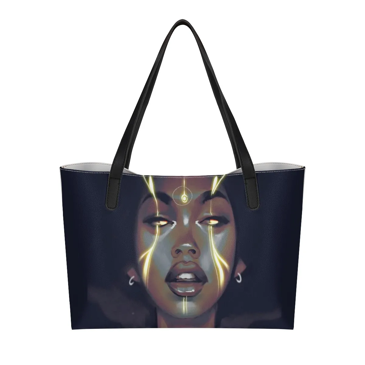 

Girls Popular Hand Bag 2021 Set Purses Artistic Flower Printing Women Hand Bags Hand Bags Leather Handbag For Female, Customized color