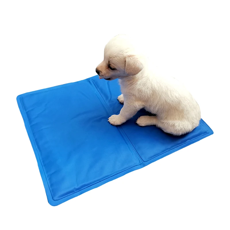 

Reusable water proof summer hot sale self cooling gel sponge soft cold ice pet refrigeration mat, Customized color