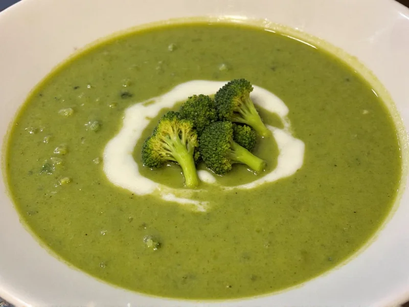 Creamy Broccoli Soup Recipe: Simple & Delicious